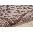 thumbnail image 6 of Nourison Garden Party Indoor/Outdoor Bordered Botanical Natural 7'10" x 10'6" Area Rug, (8' x 11'), 6 of 7