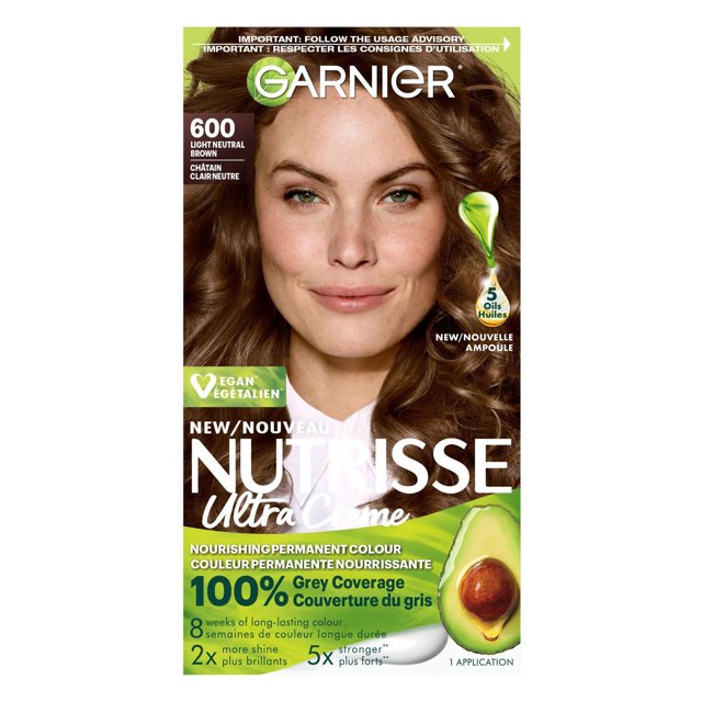 Garnier Nutrisse Ultra Crème, Coloration Permanente, Longue-Durée, 1 unité