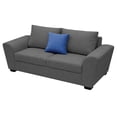 thumbnail image 3 of Love seat El Bazar Store Islandia Lino Gris oxford 2 plazas, Modular, Moderno, Sala, 3 of 4