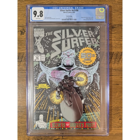 Silver Surfer #50 - CGC 9.8 Comic Book