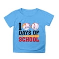 thumbnail image 4 of FhsagQ Mode Décontractée Imprimée pour Garçon et Fille, Col Rond, Manches Courtes, T-Shirt Ample, Taille 14-16 Plus, Bleu Pâques 3-4 Ans, 4 of 4