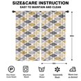 thumbnail image 2 of Blackout Kids Curtains,Boho Bohemia Geometric Line Art Childrens Insulated Curtains Set Of 2,Bedroom Essentials,Toddler Room Decor 42"x84"(106x213cm), 2 of 4
