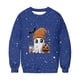 thumbnail image 5 of Heisall Womens Hoodies Halloween-themed Sparkling Print Round Neck Long Sleeve Fleece-lined Casual Sporty Fashion Sweatshirts, 5 of 9