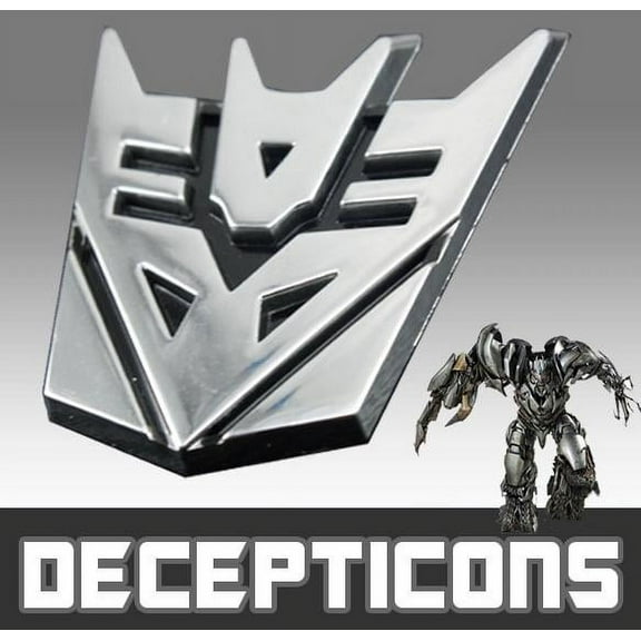 Decepticons 3D Emblem 3" tall