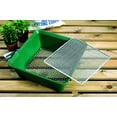 thumbnail image 3 of Tierra Garden GP104 2-in-1 Galvanized Woven Wire Garden Sieve, Soil Sifting Pan, 3 of 4