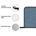 thumbnail image 6 of YFYANG Oven Mitts and Pot Holders Sets 4 Pieces, Non-Slip Heat Resistant Color Printed Circuit Board Pattern Kitchen Glove Pot Mat for Cooking and Baking, 6 of 8