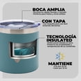 thumbnail image 4 of Taza Térmica Acero Inoxidable Kano 400 ml Tazón Portátil Turquesa, 4 of 9