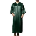 thumbnail image 1 of PMVFHDE mens shirts Arab Middle Loose Fit Long Robe for Casual Everyday Wear, 1 of 9