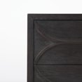 thumbnail image 5 of Contemporary Dark Oval Accent Cabinet, 5 of 9