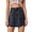 Dark Gray, variant on Cmfcve Womens Denim Mini Skirts A-Line High Waist Classic Jean Skirt Stretchy Casual Loose Fit Denim Skort