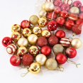 thumbnail image 5 of 50 piezas/caja de bolas de Navidad, adornos para árbol de Navidad, bolas colgantes para árbol de Navidad, decoración del hogar, regalo de Año Nuevo 2025, Navidad, 5 of 5