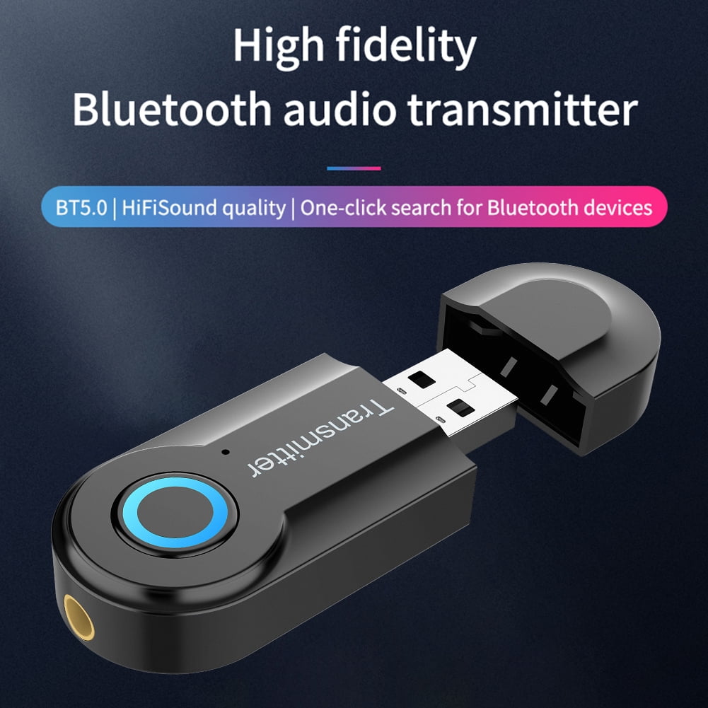 USB Bluetooth Transmitter Wireless Audio Adapter 5.0 TV Computer