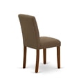 thumbnail image 5 of ABP3T18 Abbott Parson Chair With Mahogany Leg And Linen Fabric Coffee - Set of 2, 5 of 7