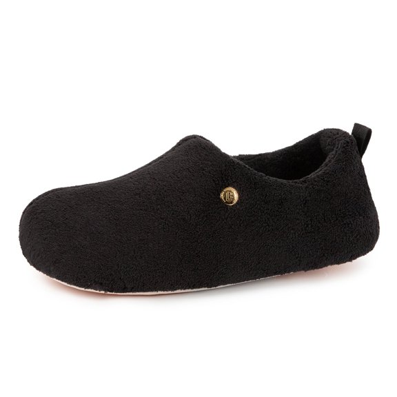 LongBay Women's Slippers Coral Fleece Comfort Memory Foam Indoor Outdoor House Shoes