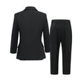 thumbnail image 4 of Boys' 2-Piece Formal Suit Set，Birthday Proms Dinner Blazers, 4 of 5