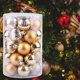 thumbnail image 5 of 34x Bos de Navidad inastilbles Colgantes decorativos Colgantes Adornos de Navidad de bricoje Conjunto para año Nuevo Fiesta festiva Aversario Oro Colco Colgantes Bolas, 5 of 8