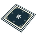 thumbnail image 2 of Sioweci Mahjong Table Mat Poker Domino Mahjong Tile Card Board Game Anti-slip Noise Reduction Square Mah Jong Table Cover Playmat Style C 70cm, 2 of 13