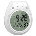 thumbnail image 1 of Reloj de Ducha Digital Resistente Al Agua, Reloj Temporizador de BañO, Reloj de Pared de Cocina Digital, Pantalla LCD, Formato de 12/24 Horas, 1 of 5