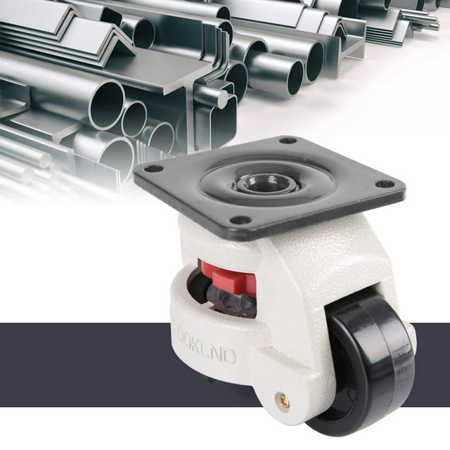 Industrial Machine Swivel Caster Caster, Leveling Caster Casters, 2" Retractable Equipment For Conveyor Stands