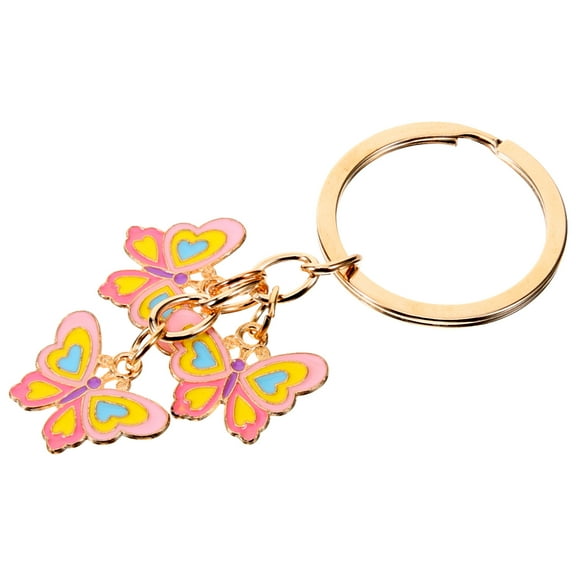 Hemoton Butterfly Keychain Pendant Keychain Decorative Keychain Backpack Keychain Bag Charm