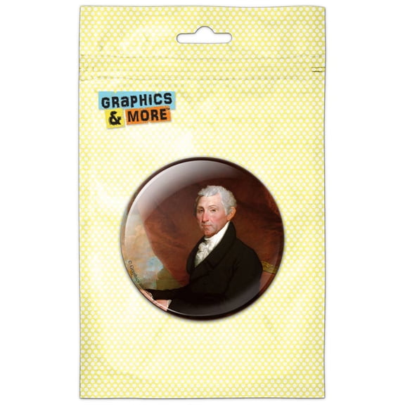 President James Monroe Pinback Button Pin Badge