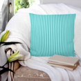 thumbnail image 3 of Pillow Covers 18x18 Set of 2, Modern Striped Throw Pillow Covers Decorative Couch Cushion Cover, Geometric Abstract Minimalist Microfiber Soft Square Pillowcases for Bedroom Living Room Sofa, 3 of 7