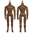 thumbnail image 2 of Set of 10 12 Inch 1/6th Scale Super Articulated Type S Male Action Figure Bodies [African American], 2 of 4