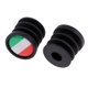thumbnail image 3 of 1 par de tapones universales para manillar de bicicleta con diseño de bandera nacional, para montaña Italia, 3 of 8