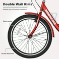 thumbnail image 6 of NAIZEA 20"/24"/26" Adult Tricycles, 7 Speed Three Wheel Bike Cruiser Trike with Large Basket for Men, Women, Seniors, 6 of 11