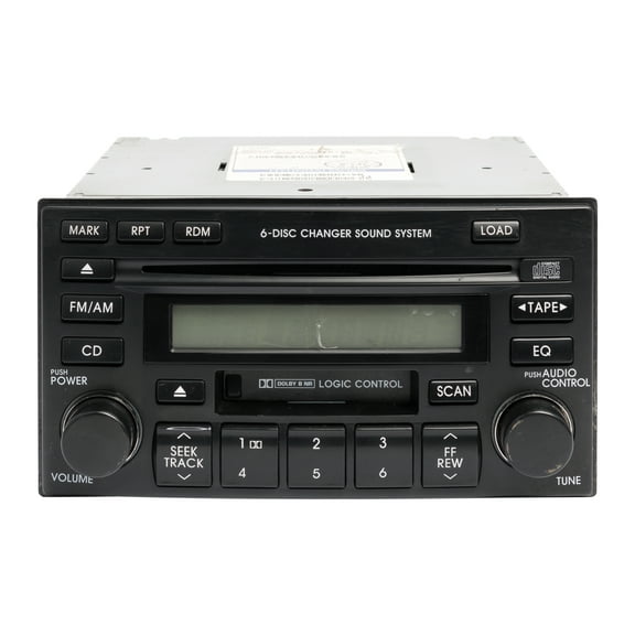 Restored 2005-2010 Kia Sportage AM FM Radio Cassette 6 Disc CD MP3 Player 96710-1F100 (Refurbished)