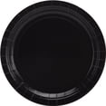thumbnail image 3 of Amscan Big Party Pack 7" Round Paper Plates, Jet Black, 50 Plates Per Pack, Set Of 2 Packs, 3 of 3