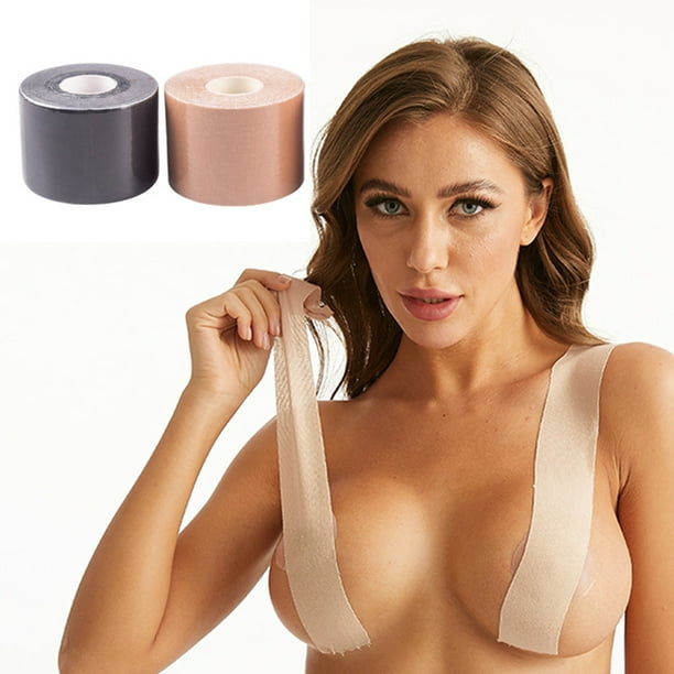 Happy Date 1 Roll 2.5/3.8/5/7.5/10CM Boobs Tape - Breast Lift Tape, Push up  Boobs A to DD Cup Adhesive Bra 