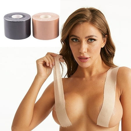 Travelwant 1 Roll 2.5/3.8/5/7.5/10CM Boobs Tape - Breast Lift Tape  Push up Boobs A to DD Cup Adhesive Bra