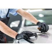 6 Mil Black Nitrile Gloves, 100 Count, Powder-Free, Latex-Free, Food Safe