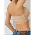 thumbnail image 5 of Women's Strapless Push - Up Bra with Side Buckle Adjustment - Seamless Invisible Comfort Lift Bralette, 5 of 5