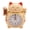Yellow, variant on M Buder Lucky Cat Clock Accurate Plastic Cute Cartoon Alarm Clock for Home Office Table Desk Decor Yellow 4.92 inches / 12.5 cm YF2025D[cite: 1]