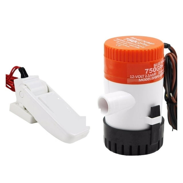 1100gph Dc 12v Electric Mini Boat Bilge Water Pump With Float Switch Kayak Rule 1100 Gph 12 V Auto Water Level Control Garden ,Easy to Operate