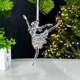 thumbnail image 1 of Christmas Glitter Acrylic Transparent Pendant Christmas Tree Decoration Pendant Scene Decoration Props, 1 of 8