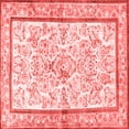 thumbnail image 1 of Ahgly Company Indoor Square Persian Red Traditional Area Rugs, 4' Square, 1 of 4