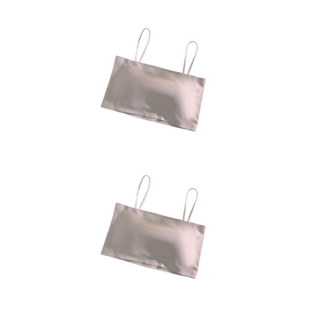 Top de tubo Minnieouse sin mangas Bralette corto Lencería sexy color