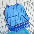 thumbnail image 3 of Necvior Parrot Bathing Box Food Tray Cage Accessory for Parakeet Canary Budgie Lovebird, 3 of 12