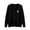 Black-8(Sweaters), variant on GUACER Long Sleeve Lightweight Sweaters for Women Trendy V-Neck Print Button-Front Knit Cardigans