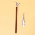thumbnail image 4 of Wooden Handle Shoe Remover with Dolphin Shape Tip for Home Use Durable and Practical Long Handle, 4 of 8