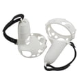 thumbnail image 3 of Tmvgtek Cubierta De Agarre De Controlador De Silicona + Correa Para Nudillos Para Oculus Quest 2 (Blanco), 3 of 3