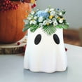 thumbnail image 5 of Ghost Bucket Decor, Ghost Planter, 2025 New Cutest Ghost Bucket, Ghost Vase, Air Fern Display Stand Decor for Indoor Outdoor, Halloween Decorations, 5 of 9