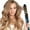 Blue, variant on Automatic Curling Iron Rechargeable One-Click Ceramic Hair Curler Wand with Ionic Frizz Control Fast Heating for Travel Home Use, Cordless Styling Tool