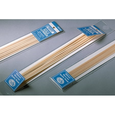 Midwest Scale Lumber, .0208" x .0208" x 11", 17/Pkg.