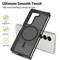 thumbnail image 3 of ELEHOLD Case for Samsung Galaxy Z Fold 6, Shockproof Magnetic Skin-Feel Case,Compatible with Wireless Charging,Pink, 3 of 6