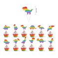 thumbnail image 3 of Kit de 32 globos de látex con decoración de pancarta para tartas, 3 of 4