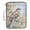 Watercolor Bird Flower, variant on Haosy Accordion File Organizer Zipper Binder 500 Sheet 6-Tab Expanding File Folder Multi-Pocket 1.2 Inch 3 Ring Starfish Conch Sea